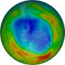 Antarctic Ozone 2024-08-25